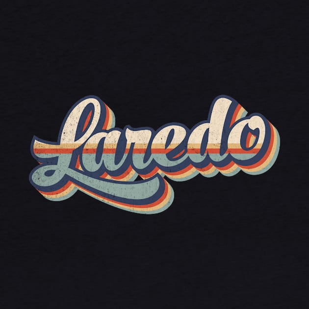Laredo // Retro Vintage Style by Stacy Peters Art